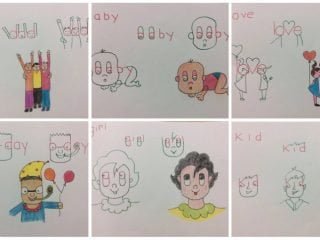 Kids friendly drawings