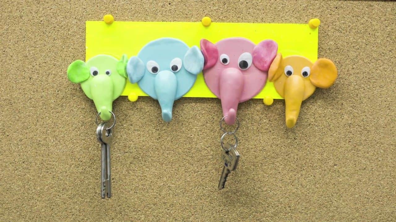  How to make a elephant key holder