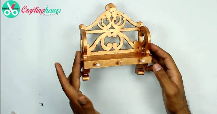 Best out of waste material craft idea as DIY home decor.