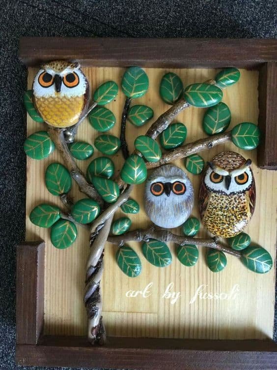 Awesome painted pebble art Ideas - Simple Craft Ideas