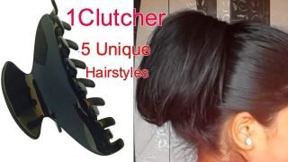 Unique Hairstyles by Using Clutcher
