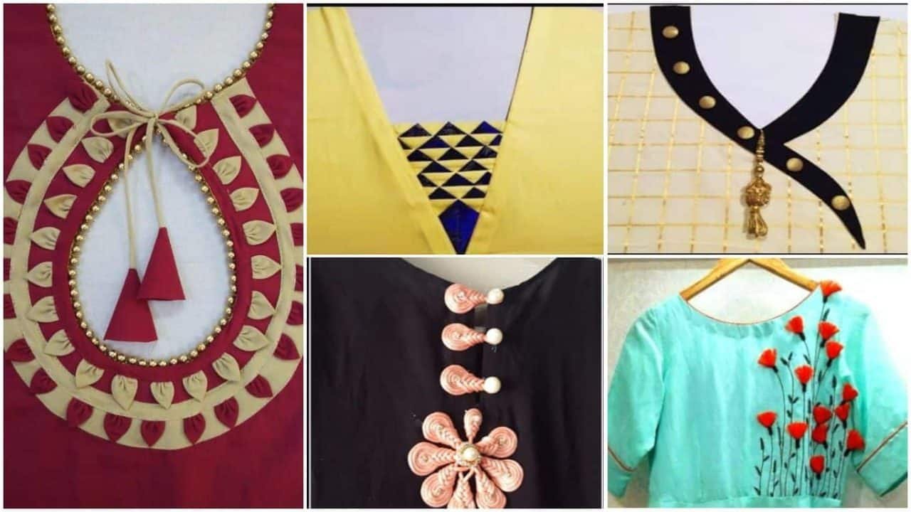 kurta neck design ladies