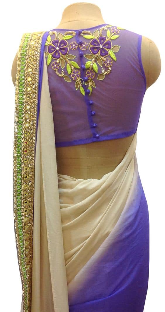 Different types of blouse for saree - Simple Craft Ideas