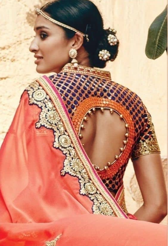Different Types Of Blouse For Saree Simple Craft Idea