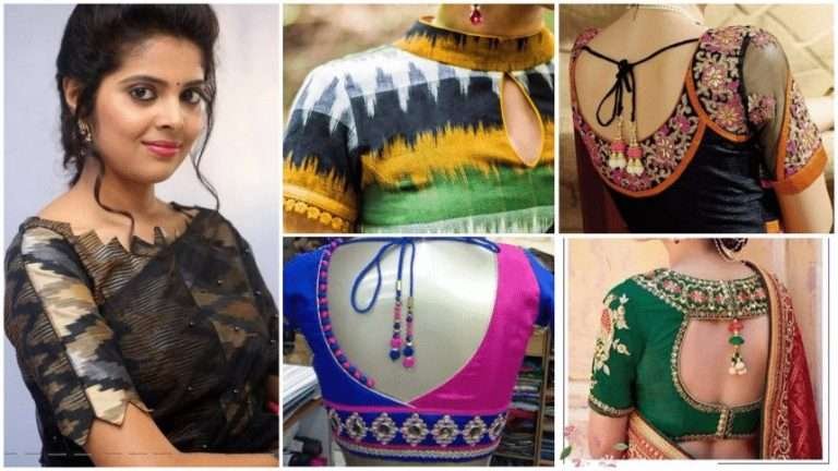 Different types of blouse for saree