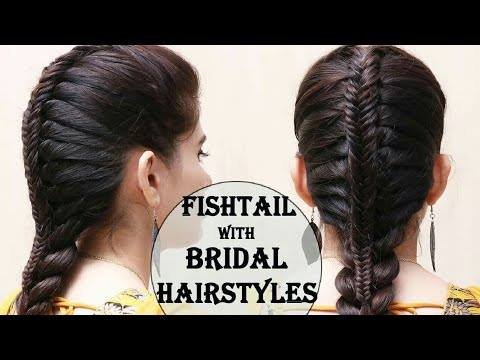 Fishtail and french hairstyles for ladies