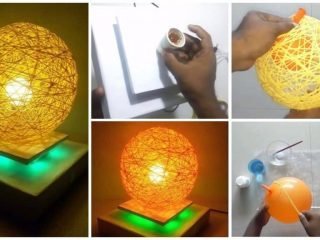 How to make a homemade pendent Lamp