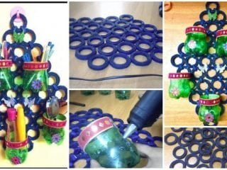 How to make plastic bottle organizer