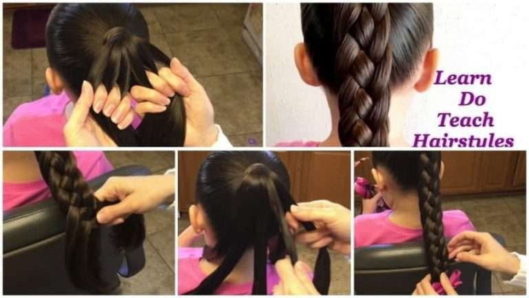 6 Strand diamond back braid