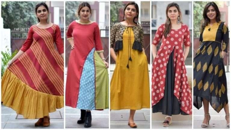 Designer kurtis that can be worn without leggings and pants