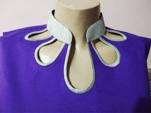 Latest beautiful neck design for kurti