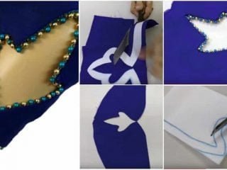 Very beautiful sleeves designs cutting and stitching