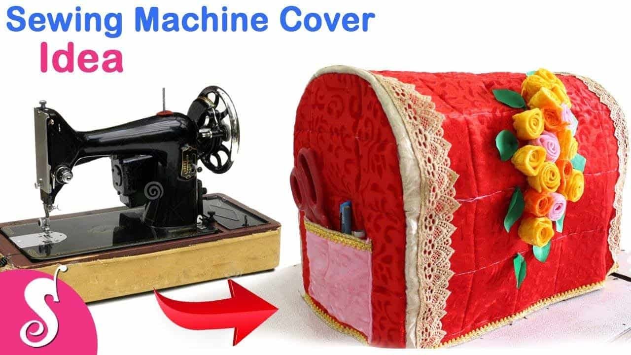 Sewing machine cover idea