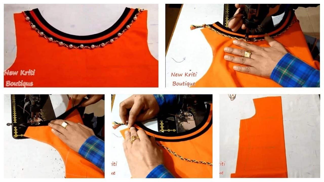 Simple and latest boat neck design cutting and stitching – Simple ...