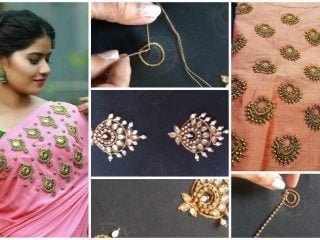 Jewellery embroidery
