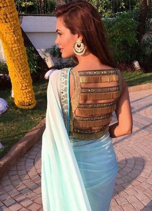 New interesting blouse trends indian bride - Simple Craft 