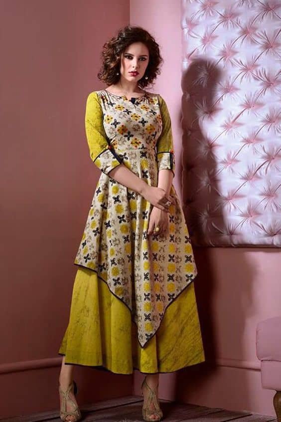 Attractive designer kurtis - Simple Craft Ideas