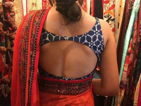  trendy saree blouse