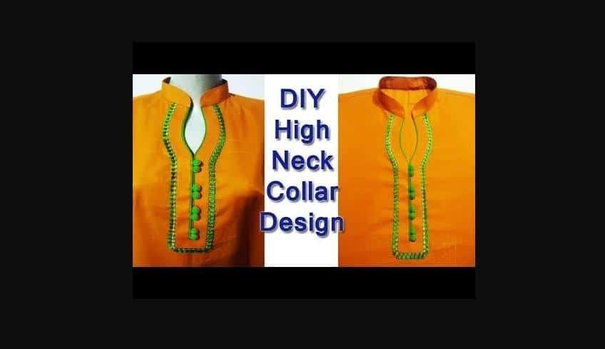 High neck collar