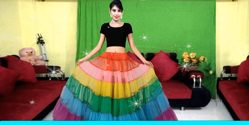 rainbow skirt
