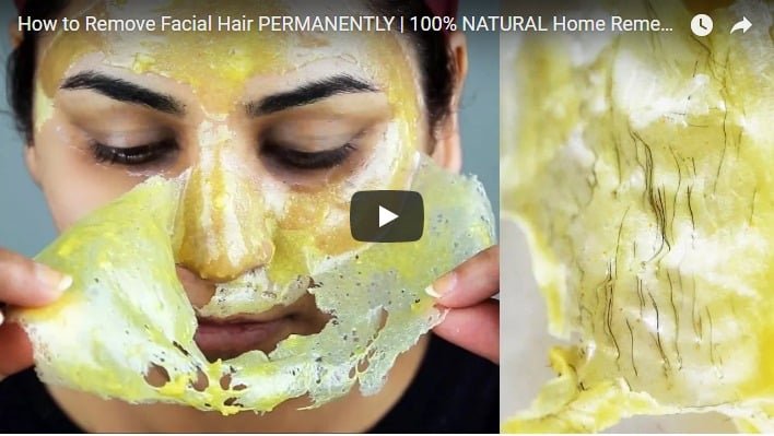 How to remove facial hair permanently - Simple Craft Ideas