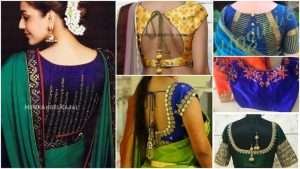 Latest saree blouse designs for 2018