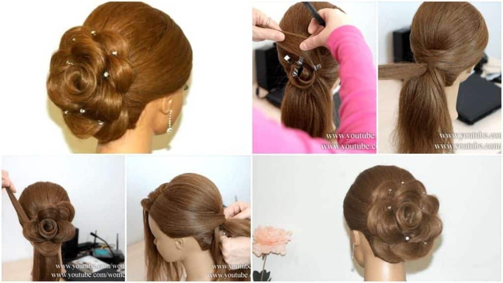 Wedding hairstyle for long hair - Simple Craft Ideas