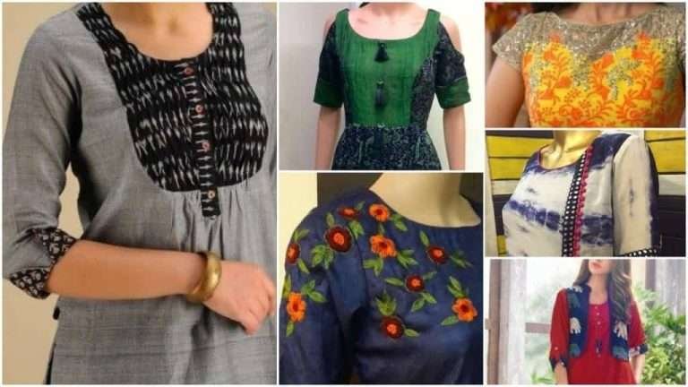 Fancy printed kurti designs images