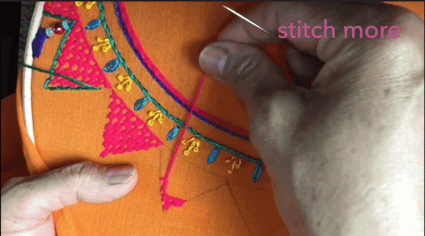 easy stitch Neckline