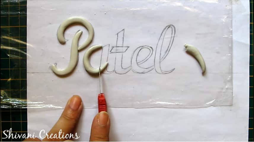 How To Make Nameplate At Home Simple Craft Ideas