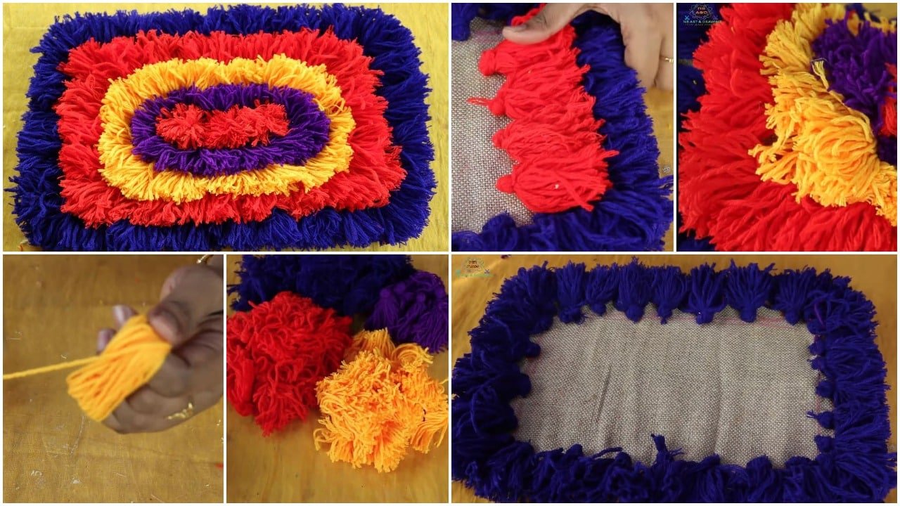 doormats using woolen