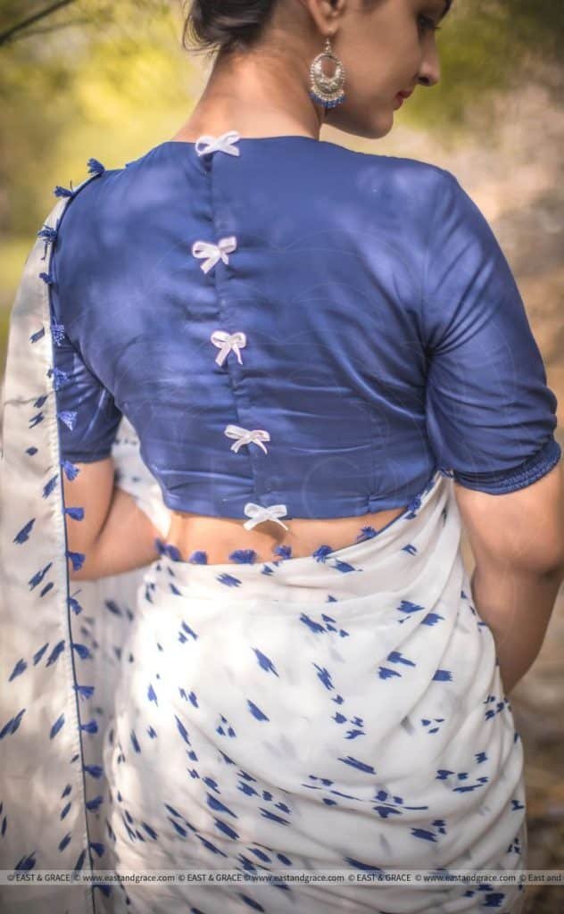 30 Trendy silk saree blouse designs catalogue 2018 - Simple Craft Idea