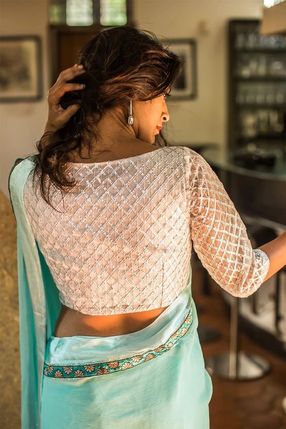 30 Trendy silk saree blouse designs catalogue 2018 ...