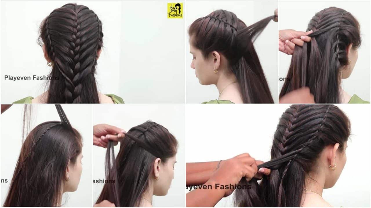 simple hairstyles with wool for girls｜TikTok Search