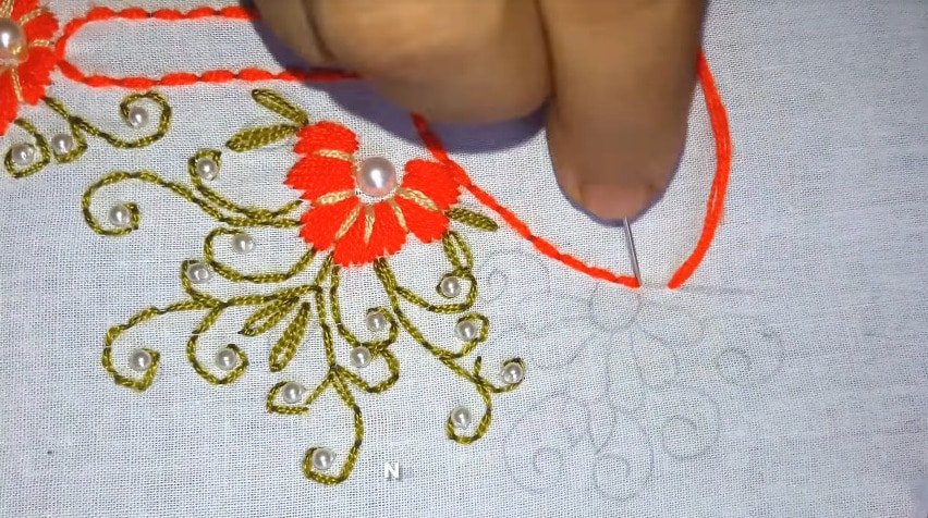 Hand embroidery neck designs for kurti – Simple Craft Ideas