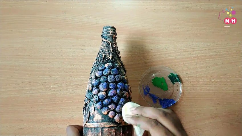 glass bottle decoration