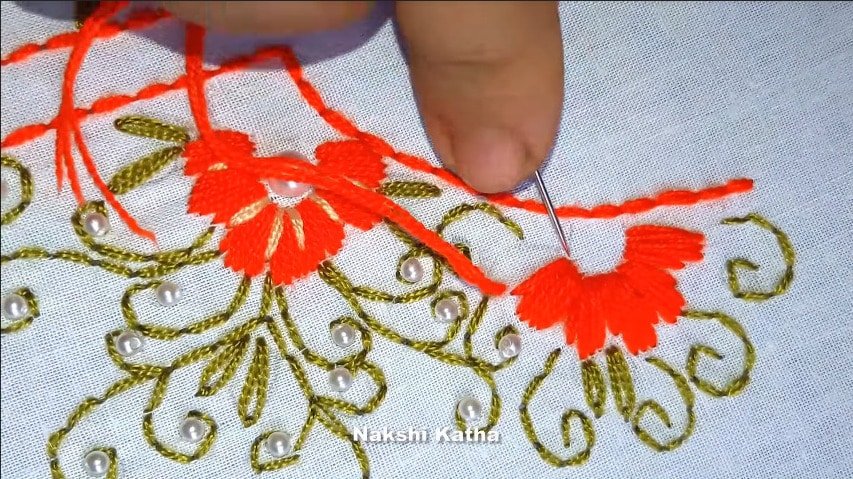 Hand embroidery neck designs for kurti – Simple Craft Ideas