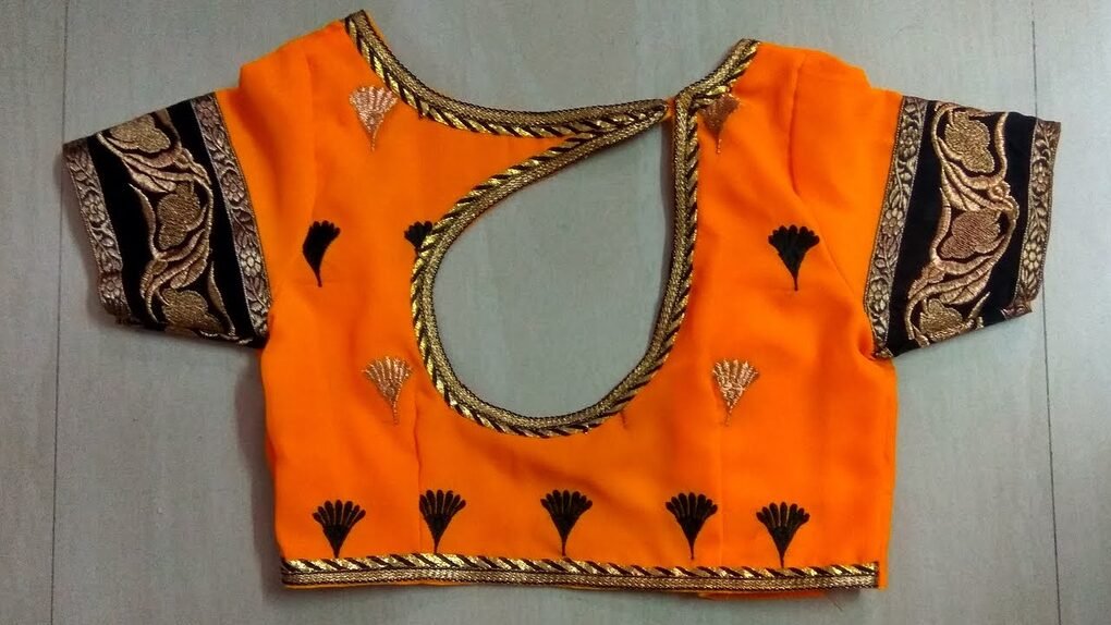 Trendy silk saree blouse designs catalogue - Simple Craft 
