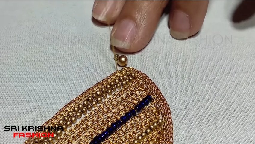 embroidery jumka design