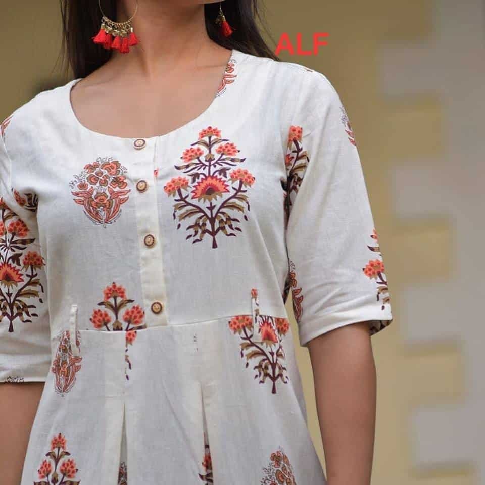 trendy anarkali kurtis