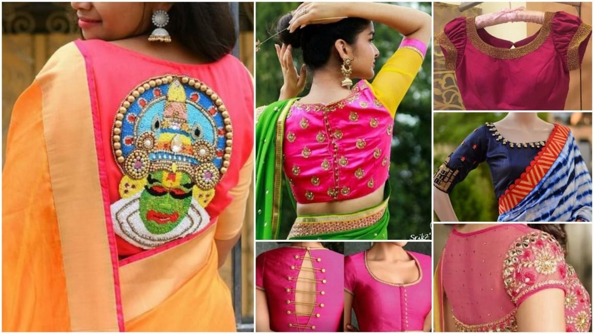 Back neck designs for pattu blouse patterns – 50 Latest Silk Saree Blouse  Designs Catalogue – Blouses Discover the Latest Best Selling Shop women's  shirts high-quality blouses