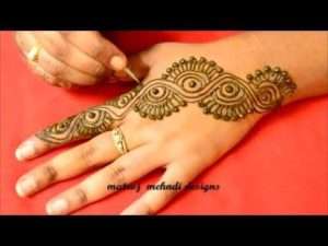 Latest easy mehndi designs for hands
