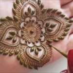 Intricate party henna design