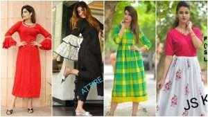 Designer indian kurtis for women