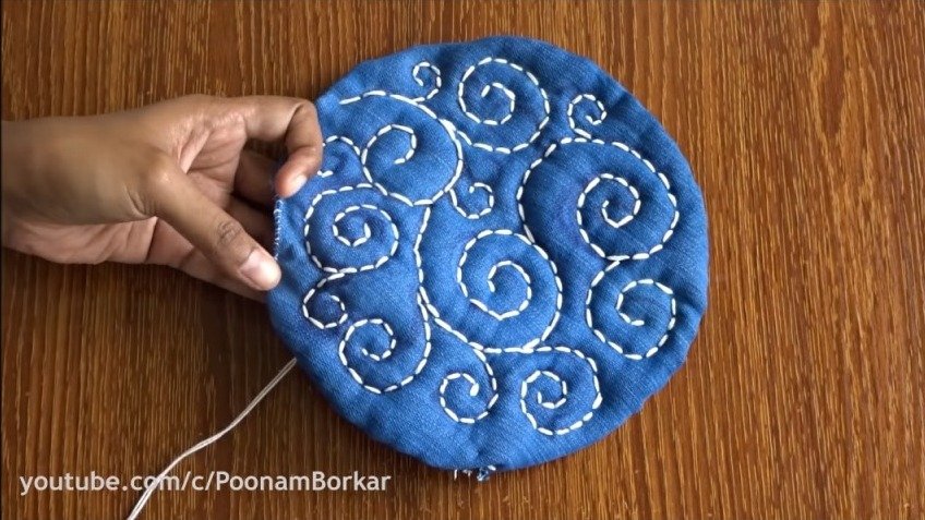 Flower shaped mat