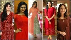 Simple yet stylish neck designs for kurtis