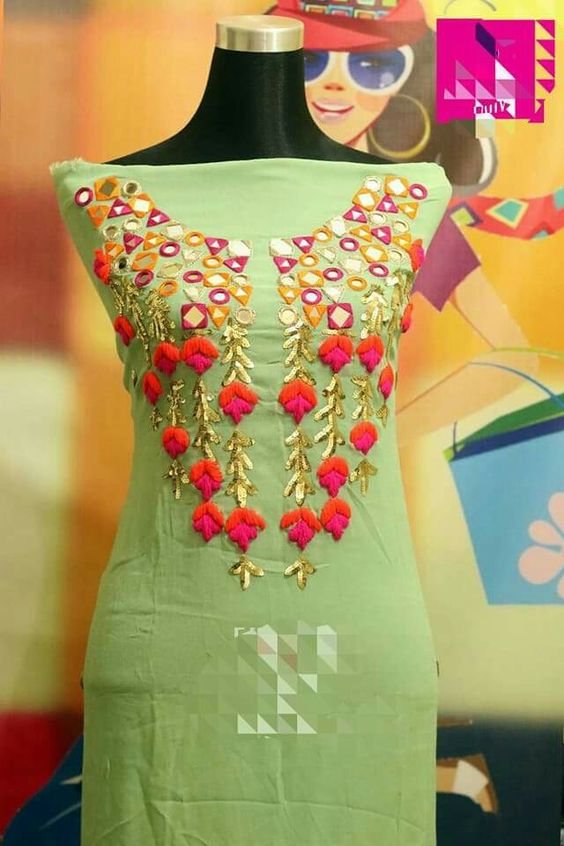 Simple yet stylish neck designs for kurtis – Simple Craft Ideas