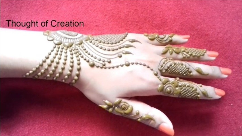 Jewellery Mehndi Design