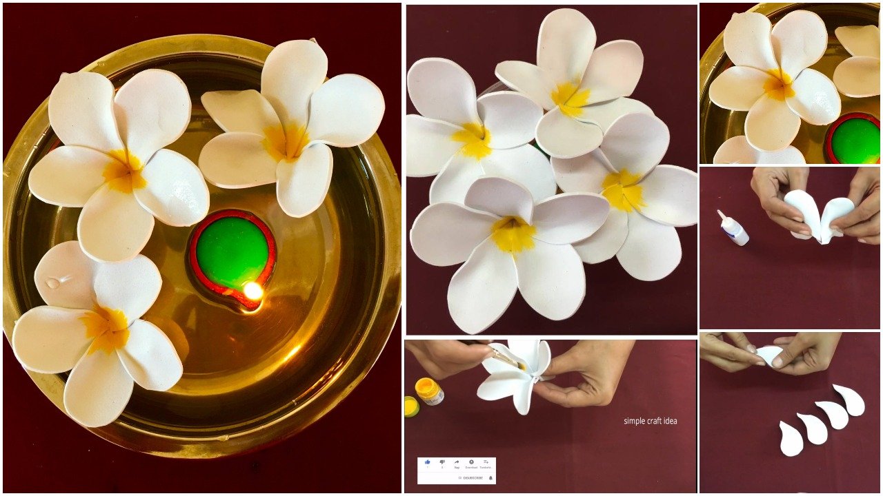 How to make a tropical flower
