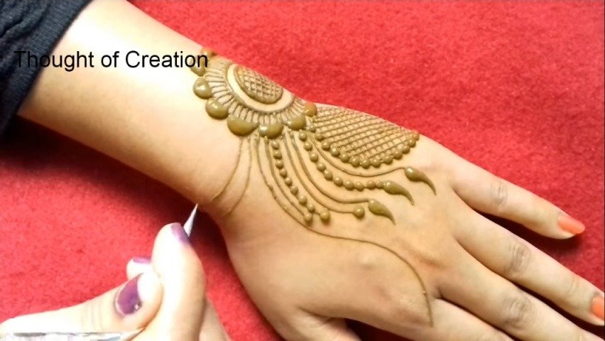 Jewellery Mehndi Design 